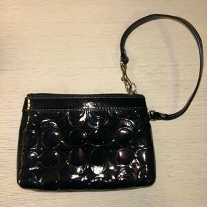 Coach Black Embossed Women's Bag